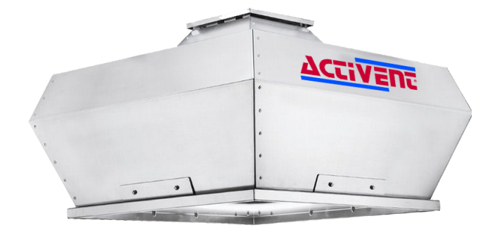 CRDV Radyal Pervaneli Dikey Atışlı Motor Hava Akımının Dışında Çatı Fanı