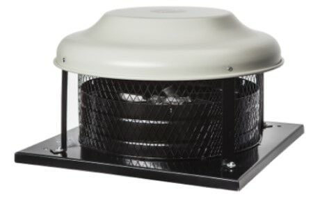 FACF-Yatay Atışlı Plastik Pervaneli Aksiyal Çatı Fanı FACF 450 - TRİFAZE