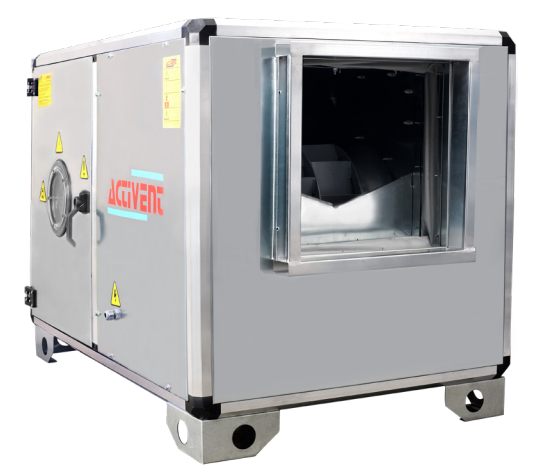 HCRD Seyrek Kanatlı Hücreli Aspratör HCRD-280-2,00-T-2K