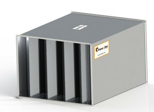 FDKS-Rectangular Duct Type Silencers