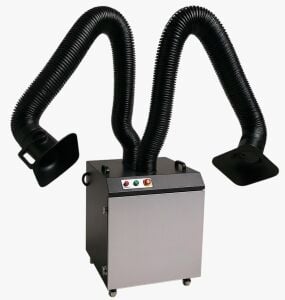 Kaset Filtreli Çift Kollu Mobil Filtre Ünitesi