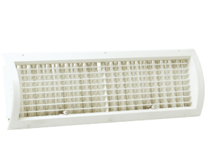 Çift Sıra Kanatlı Dairesel Kanal Menfezi DAMPERLİ - Q 600 MM (300*200) - BOYALI