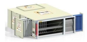 FKSF-P Kanal Tipi Sığınak Havalandırma Fanı (Plug Fanlı)