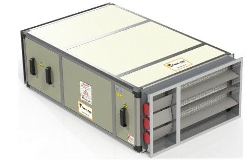 FHSF-R Çift Cidarlı Sığınak Santrali (Radyal Fanlı)