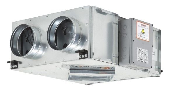 FIGK-P-Y Enerji Tasarruflu Plug Fanlı Isı Geri Kazanım Cihazı (Alüminyum Eşanjörlü)