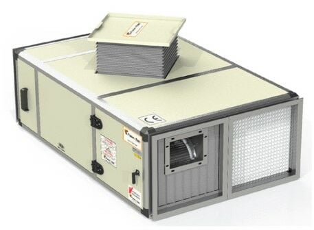 FIGK Radial Fan Heat Recovery Device (Aluminum Heat Exchanger)