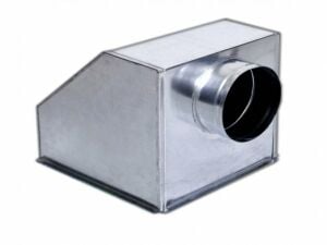 Kare Anemostad Kutusu Boğaz Ölçüsü 22,5*22,5 Dıştan Dışa Ölçü 37,5*37,5 cn - Q300 MM - 9 MM KAUÇUK
