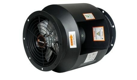FRTF Yuvarlak Kanal Tipi Aksiyal Tüp Fan (Motor Hava Akımı Dışında 180* Dayanımlı)