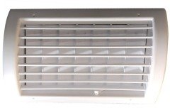 Sipiro Oval Pvc Menfez Q300 (30*20) - DAMPERLİ - GRİ