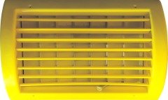 Sipiro Oval Pvc Menfez Q300 (30*20) - DAMPERLİ - SARI