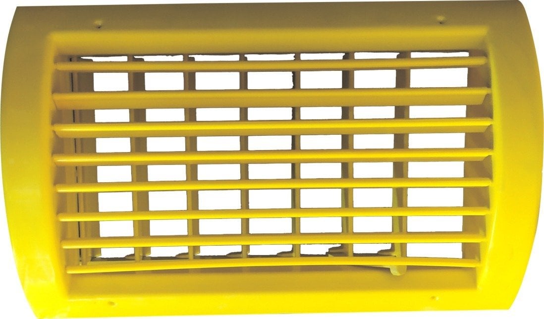 Sipiro Oval Pvc Menfez Q300 (30*20) - DAMPERLİ - SARI