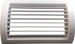 Sipiro Oval Pvc Menfez Q300 (30*20) - DAMPERSİZ - GRİ