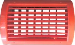 Sipiro Oval PVC Vent Q300 (30*20) - WITHOUT DAMPER - RED