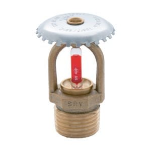 UPRIGHT SPRINKLER SRV-1123 STANDART TEPKİMELİ, K 5.6 (K 80) 1/2''  - PRİNÇ - 141°C