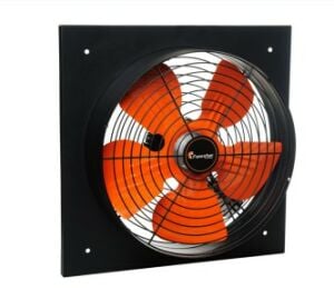 PSTK Kare Kasalı Metal Pervaneli Aksiyal Fan (Trifaze)