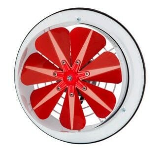PKA-AK Coverless Flanged Axial Window-Wall Aspirator