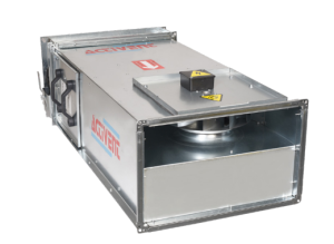 Motor me Rotor të Jashtëm KSTH Ventilator me Prizë të Lidhur Direkt Lloji i Kanalit Strehë Lloji i Ventilatorit me Kanal Ajri të Pastër