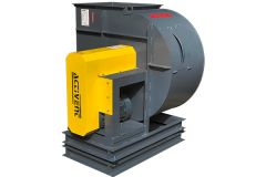 Ventilatorë radialë me teh të rrallë me lakuar prapa RBKK me hyrje të vetme me rrip