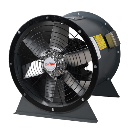 AKAP-A Alüminyum Pervaneli Direkt Akuple Kovanlı Aksiyal Fan