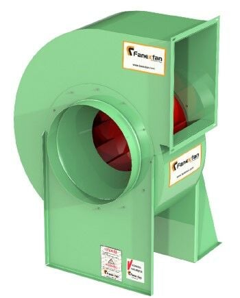 FGS Geriye Eğik Alçak Basınçlı Konikli Salyangoz Fan