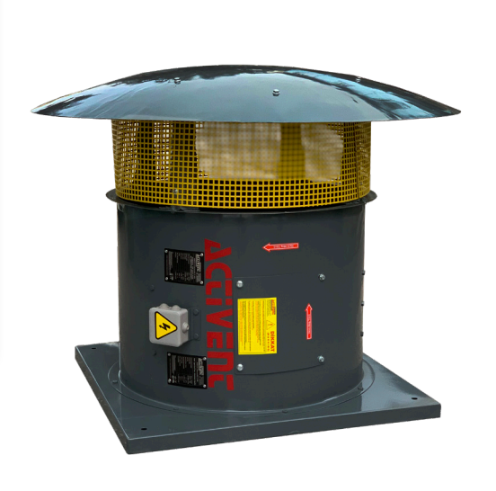 AKAP-R Aksiyel Tipi Çatı Fanı