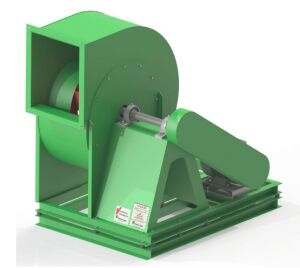 FAKK Geriye Eğik Alçak Basınçlı Kayış Kasnaklı Konikli Salyangoz Fan