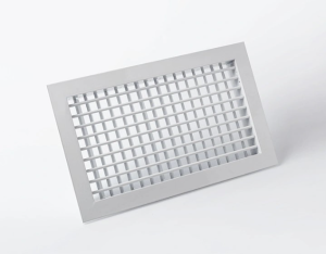 Plastik Çift Sıra Menfez Beyaz