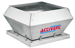 CRDF Radial Propeller Vertical Discharge Direct Drive Motor Roof Fan