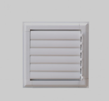 Plastik Aspiratör Yapraklı Menfez