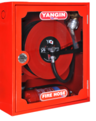 1''-2'' Fire Cabinet Concealed (With Glass Under Tube)