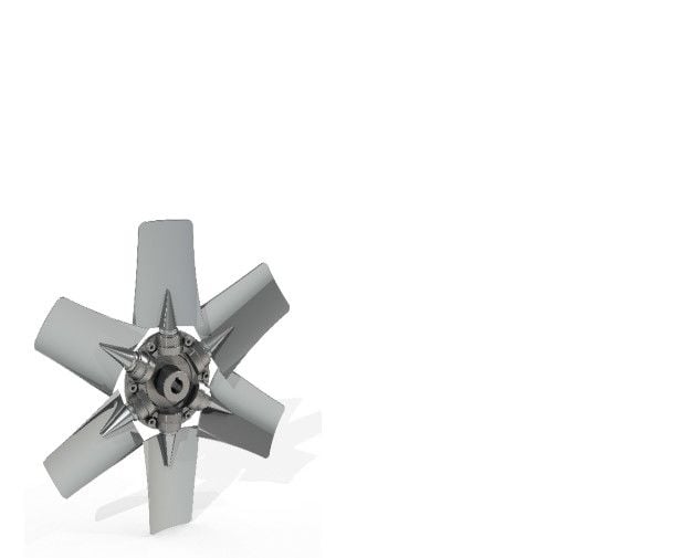 FAP Degree Adjustable Aluminum Cast Blade Propellers