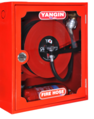 1''-2'' Fire Cabinet Surface Mounted (With Glass Bottom)