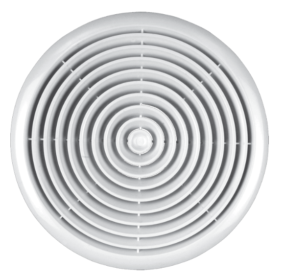 Plastik Yuvarlak Anemostad Q150