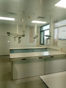 Laboratuvar Ortamında Oluşan Dumanlarını Emmek için Mini Mobil Filtre