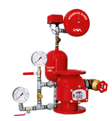 Islak Alarm Vanası Q-150-6-PARMAK
