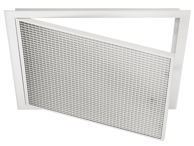 Square Honeycomb Frame Hinged Vent