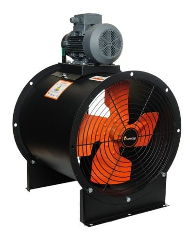 FKDB-Harici Motorlu Metal Kanatlı Kayış Kasnaklı Basınçlandırma Fanı